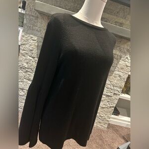Zara Black Long Sleeve Sweater